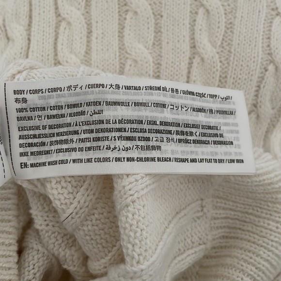 Hollister Cardigan size S white cotton - Picture 7 of 7